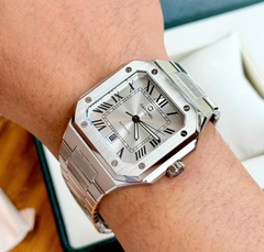 ĐỒNG HỒ NAM CARNIVAL AUTOMATIC TRẮNG 8169G-VT-T