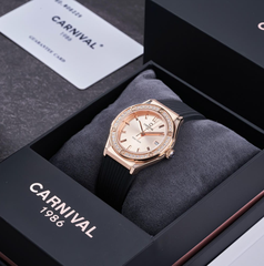 ĐỒNG HỒ NỮ CARNIVAL QUARTZ 8168L2-VH-DCS-B