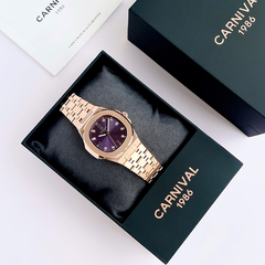ĐỒNG HỒ NỮ CARNIVAL 8160L-VH-TIM