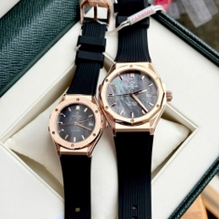 ĐỒNG HỒ ĐÔI CARNIVAL 8168G-VH-DCS-DK BLACK MOP - CARNIVAL 8168L-VH-DCS-DK BLACK MOP