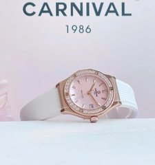 ĐỒNG HỒ NỮ CARNIVAL QUARTZ 8168L2-VH-DCS-HK3