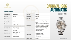 ĐỒNG HỒ NAM CARNIVAL AUTOMATIC 8131G-VT-TX