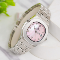 ĐỒNG HỒ NỮ XÀ CỪ CARNIVAL QUARTZ 8160L-VT-PINK MOP