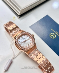 ĐỒNG HỒ NỮ CARNIVAL QUARTZ XÀ CỪ TRẮNG 8160L2-VH-TK