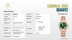 ĐỒNG HỒ NỮ CARNIVAL QUARTZ 8160L2-VH-XL