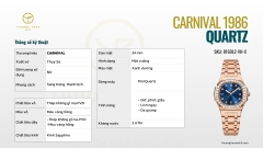 ĐỒNG HỒ NỮ CARNIVAL QUARTZ 8160L2-VH-X