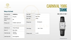 ĐỒNG HỒ NỮ CARNIVAL 8231L-VT-DD-T