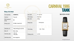 ĐỒNG HỒ NỮ CARNIVAL 8231L-VV-DD-T
