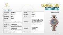 ĐỒNG HỒ NAM CARNIVAL AUTOMATIC 8250G-CH-DK