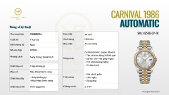 ĐỒNG HỒ NAM CARNIVAL AUTOMATIC 8250G-CV-TK