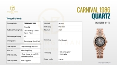 ĐỒNG HỒ NỮ CARNIVAL QUARTZ 8250L-VH-TX