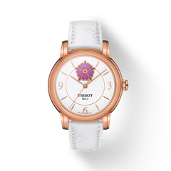 ĐỒNG HỒ NỮ TISSOT LADY HEART FLOWER POWERMATIC 80 WHITE DIAL T050.207.37.017.05