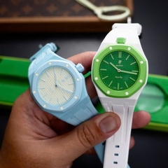 ĐỒNG HỒ NAM SWATCH X AP ROYAL POP GREEN EIGHT SSX03G100N