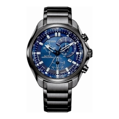 CITIZEN ECO-DRIVE CHRONOGRAPH BLUE DIAL CALENDAR 43MM WATCH BL5607-54L