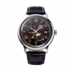 ORIENT CLASSIC SUN AND MOON GEN 8 AUTOMATIC BROWN RA-AK0804Y10B (RA-AK0804Y)
