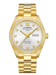 CARNIVAL 1986 AUTOMATIC DAYDATE GOLD 8907G-VV-T