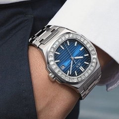 I&W CARNIVAL NAUTILUS AUTOMATIC BLUE 721G1