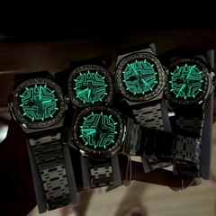 I&W CARNIVAL NAUTILUS SKELETON AUTOMATIC BLACK 763G3