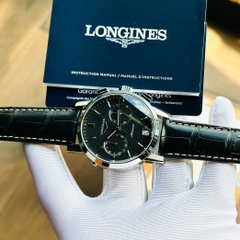 LONGINES CHRONOGRAPH AUTOMATIC BLACK DIAL L4.829.4.52.0