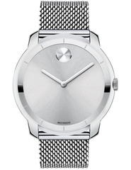 ĐỒNG HỒ NAM MOVADO BOLD 3600260 SILVER DIAL MESH