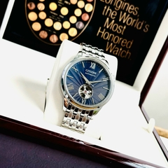 CITIZEN SUNSHINE AND LUNA OPEN HEART AUTOMATIC BLUE NH9130-84L
