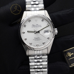 OLYM PIAINUS SPORTMASTER AUTOMATIC WHITE OP89322AGS-T