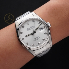 OLYM PIAINUS SPORTMASTER AUTOMATIC WHITE OP89322AGS-T