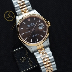OLYM PIAINUS SPORTMASTER DEMI ROSEGOLD QUARTZ CHOCOLATE OP89322GSR-N-CV