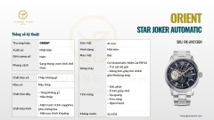 ĐỒNG HỒ NAM ORIENT STAR JOKER AUTOMATIC RK-AV0136N