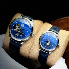 ORIENT SUN AND MOON GEN 6 BLUE RA-AS0103A10B & RA-KB0004A10B