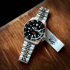 SEIKO 5 SPORTS GMT AUTOMATIC BLACK SSK001
