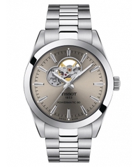 TISSOT GENTLEMAN OPEN HEART POWERMATIC 80 GREY T127.407.11.081.00