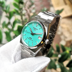 TISSOT PRX POWERMATIC 80 MINTGREEN 35MM T137.207.11.091.01