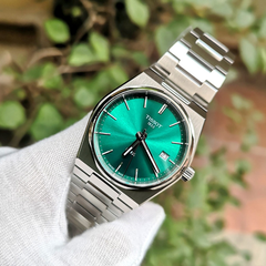 TISSOT PRX QUARTZ GREEN 35MM T137.210.11.081.00