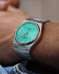 TISSOT PRX POWERMATIC 80 MINTGREEN 40MM T137.407.11.091.01