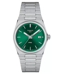 TISSOT PRX QUARTZ GREEN 35MM T137.210.11.081.00