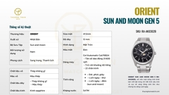 ĐỒNG HỒ NAM ORIENT SUN AND MOON GEN 5 RA-AK0302B (RN-AK0302B)