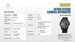 ĐỒNG HỒ NAM ORIENT RETRO FUTURE CAMERA AUTOMATIC RA-AR0202E10B