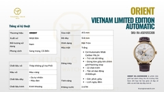 ORIENT VIETNAM LIMITED EDITION AUTOMATIC RA-AS0105S30B  (Bảo hành quốc tế)