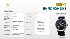 ORIENT SUN AND MOON GEN 3 RA-AK0010B10B (RA-AK0010B00C ) (RA-AK0010B )