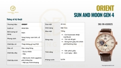 ORIENT SUN AND MOON GEN 4 RN-AS0002S (RA-AS0003S10B)
