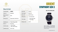 ĐỒNG HỒ NAM ORIENT SYMPHONY GEN 3 RA-AC0F06L10B