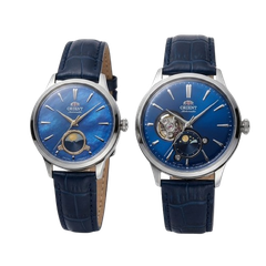 ORIENT SUN AND MOON GEN 6 BLUE RA-AS0103A10B & RA-KB0004A10B