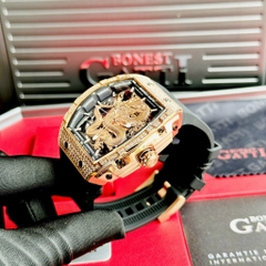 BONEST GATTI GHOST DRAGON STAR AUTOMATIC GOLD DIAMOND BG5605-A2