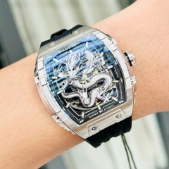 BONEST GATTI GHOST DRAGON STAR AUTOMATIC SILVER BG5606-A1