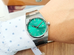 TISSOT PRX QUARTZ GREEN 35MM T137.210.11.081.00