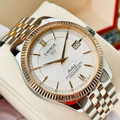 TISSOT BALLADE POWERMATIC 80 SILICUM COSC DEMI ROSE GOLD T108.408.22.278.00  (T1084082227800)