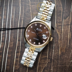 OLYM PIANUS SPORTMASTER CHOCOLATE QUARTZ OP89322GSR-N