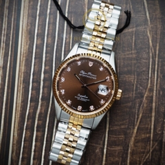 OLYM PIANUS SPORTMASTER AUTOMATIC CHOCOLATE OP89322AGSR-N