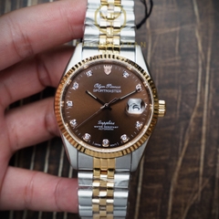 OLYM PIANUS SPORTMASTER AUTOMATIC CHOCOLATE OP89322AGSR-N
